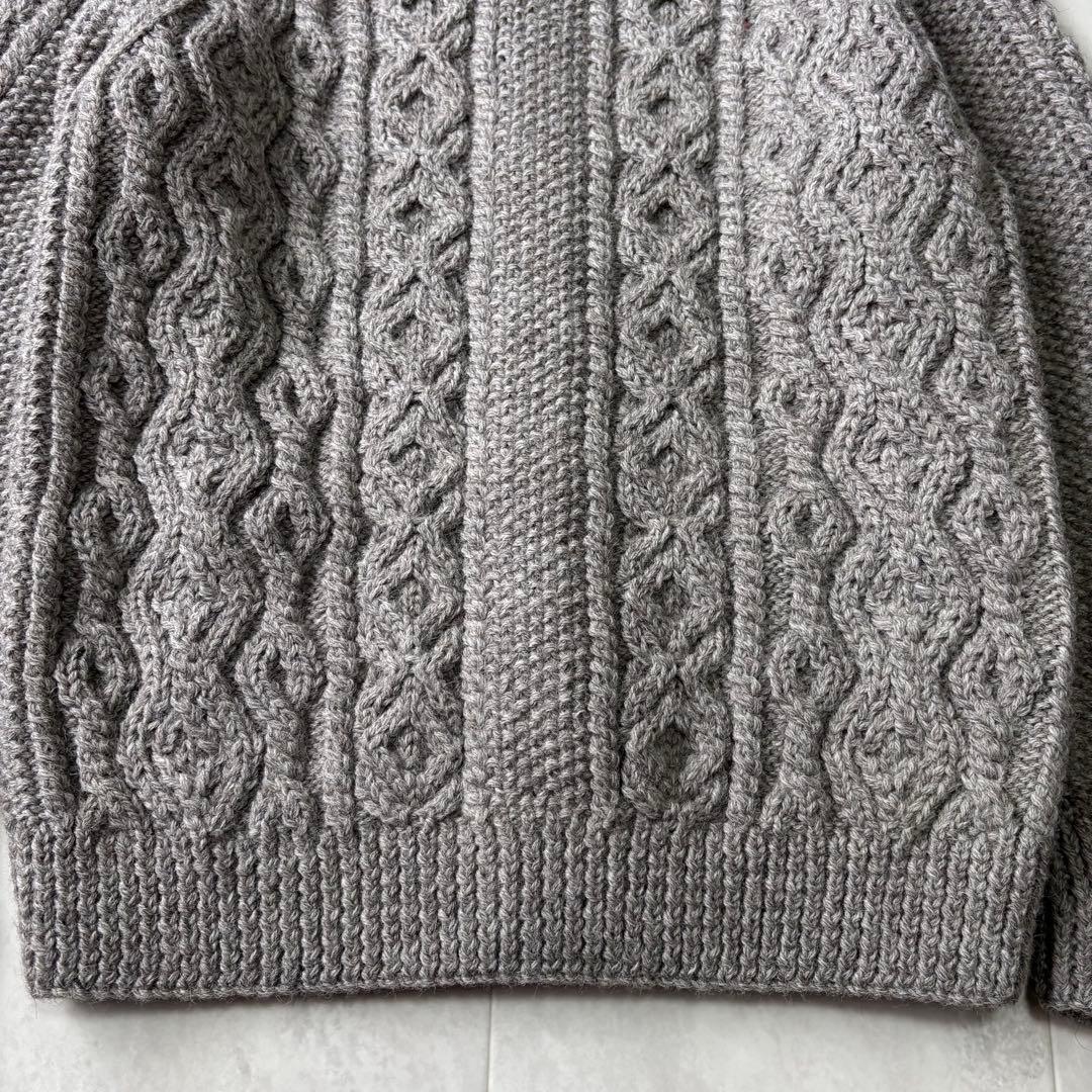 【新品未使用】インバーアラン 3A LUMBER CARDIGAN ブラッケン