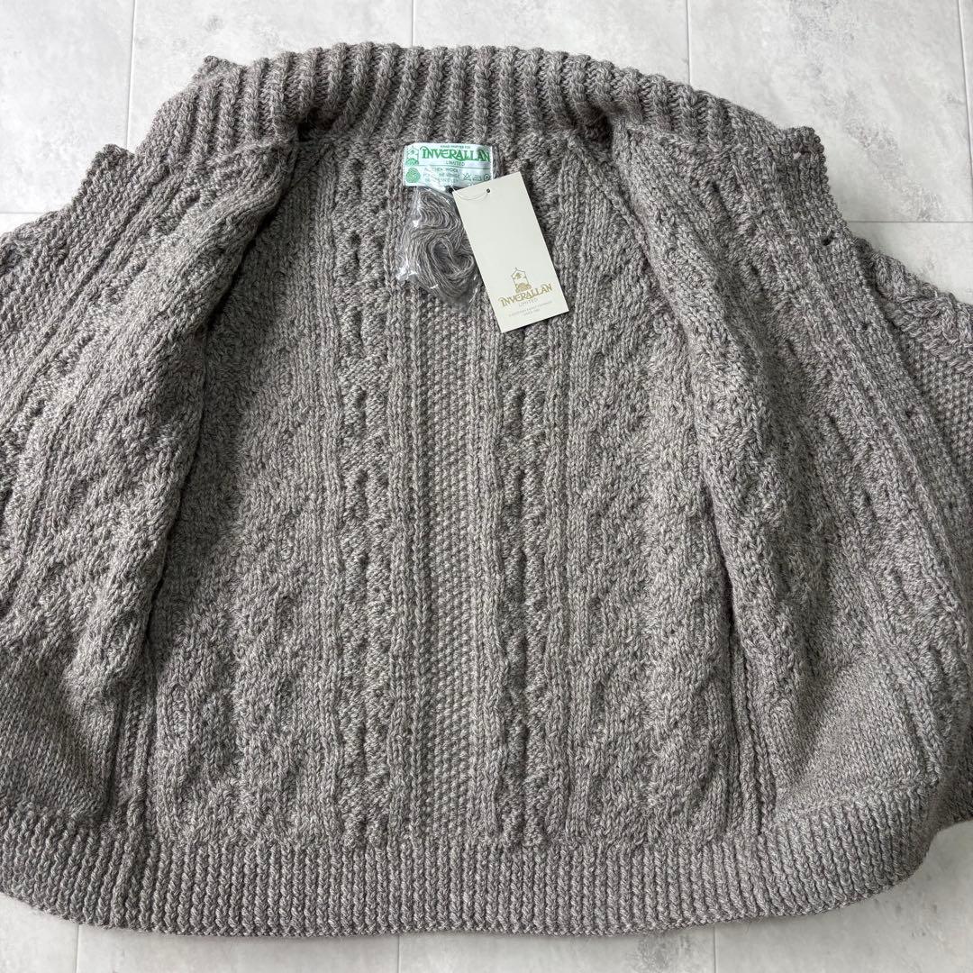 【新品未使用】インバーアラン 3A LUMBER CARDIGAN ブラッケン