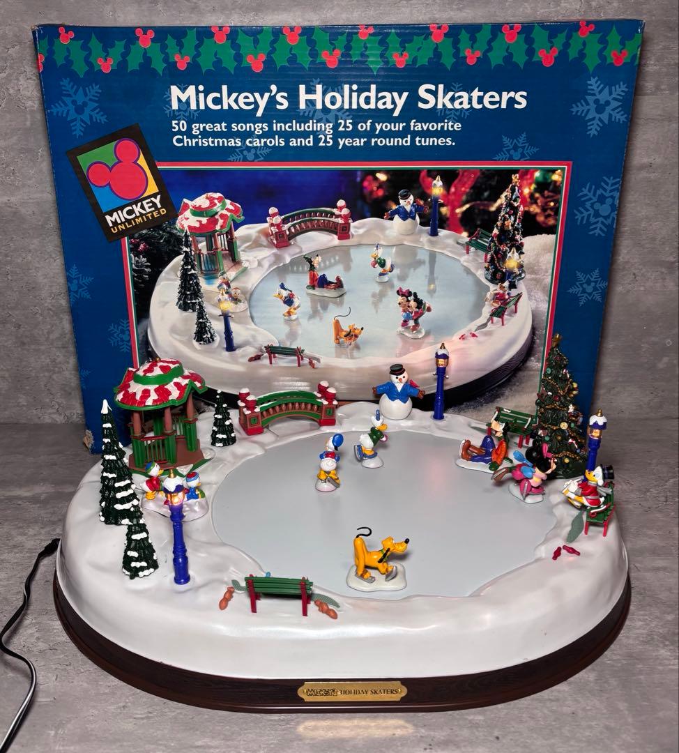 美品24時間発送！ディズニー mickey’s holiday skaters