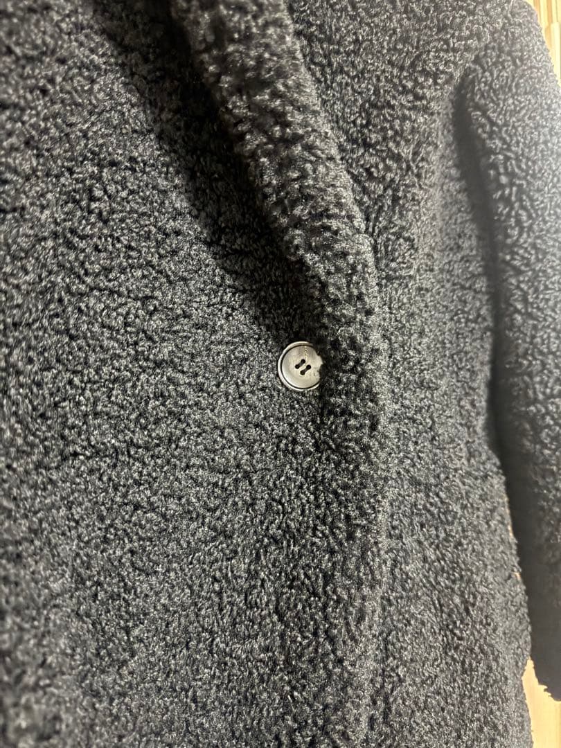 ⭐︎きなこ⭐︎☺︎ZARA ボア ブラック テディ ロングコート Mサイズ