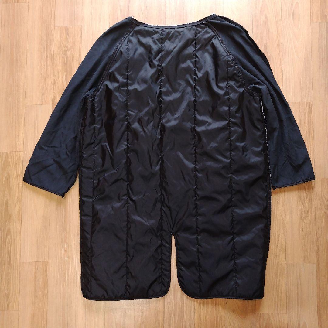 美品！42R 米軍 実物 U.S. NAVY ブラックトレンチコート　14228