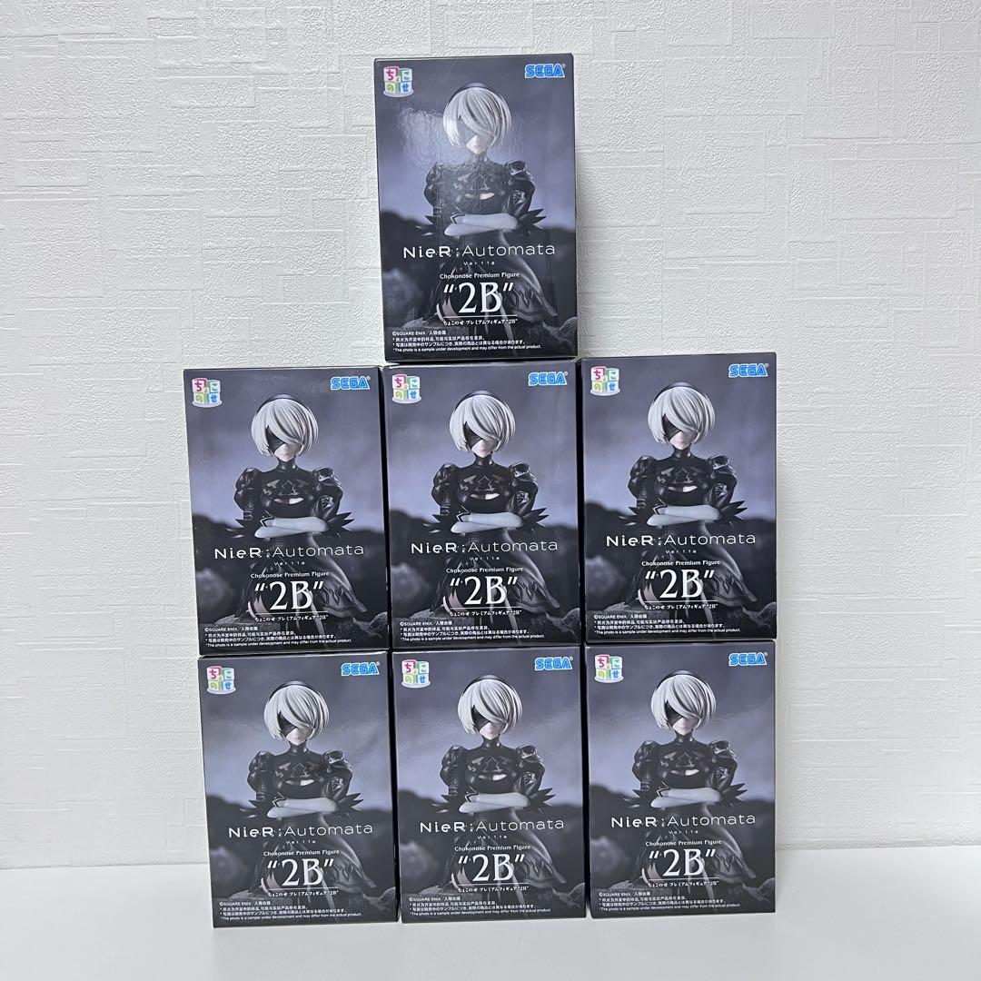 NieR:Automata 2B ちょこのせ フィギュア まとめ売り 7点