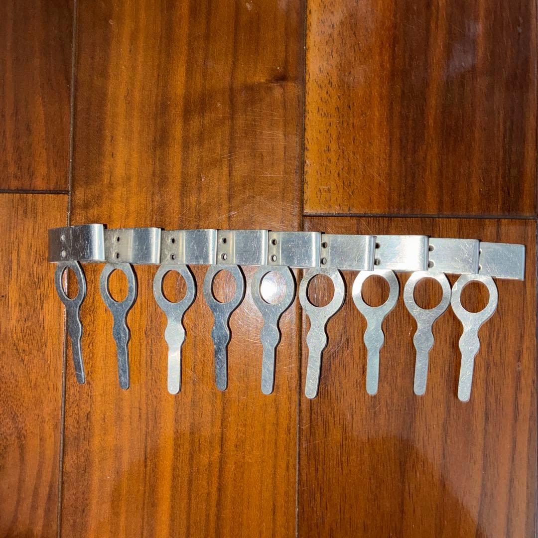 【希少】日本軍 勲章 吊り 金具 9連 レプリカ