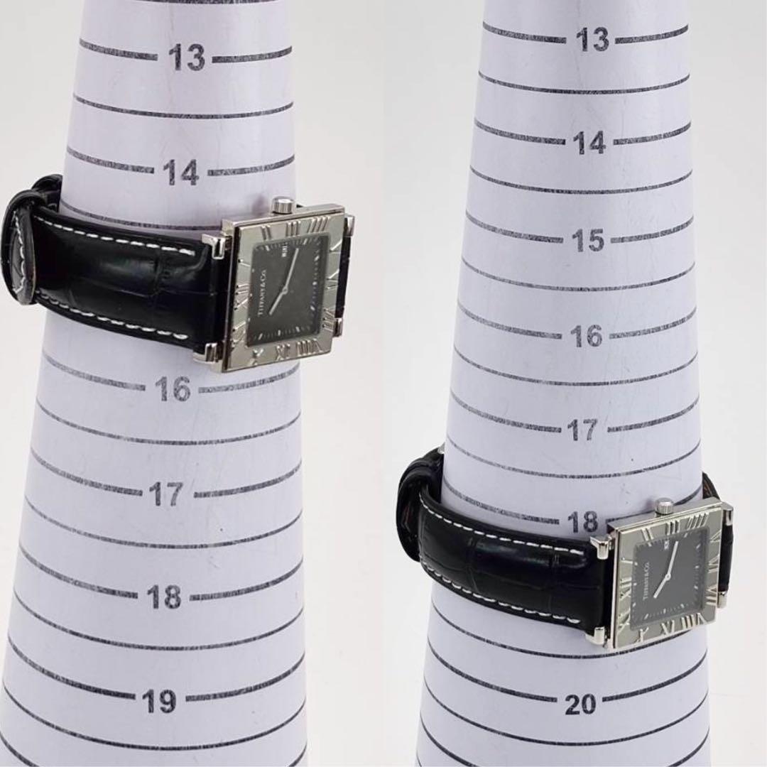 美品✨　TIFFANY&Co. 時計　アトラス　スクエア　ボーイズ　デイト