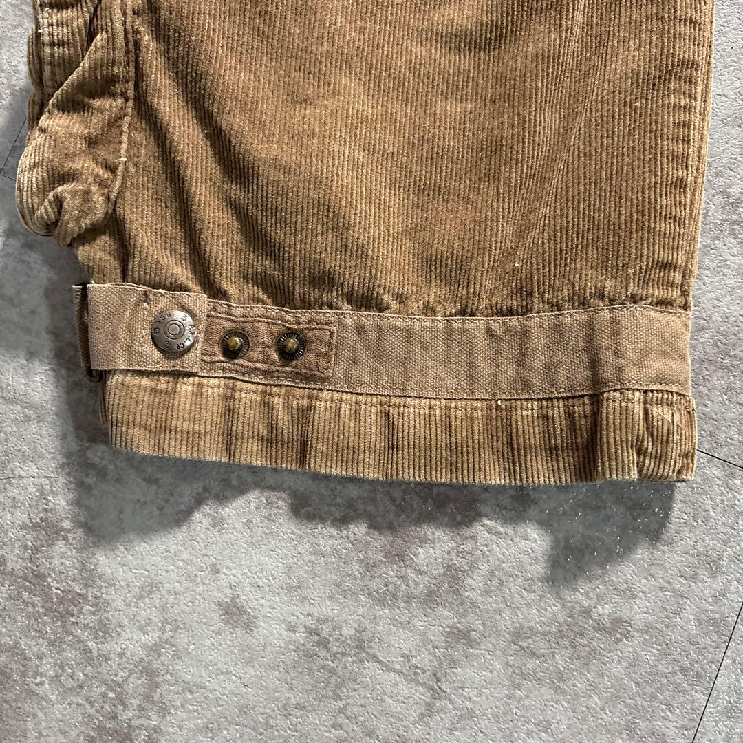 名作　00s ラルフローレン　コーデュロイカーゴパンツ　パラシュートパンツ