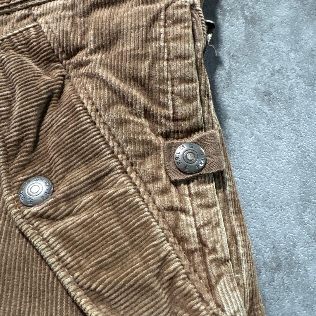 名作　00s ラルフローレン　コーデュロイカーゴパンツ　パラシュートパンツ