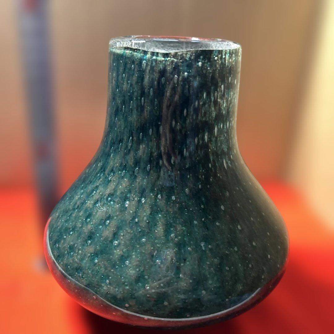 岩田硝子　イワタガラス　花瓶　フラワーベース