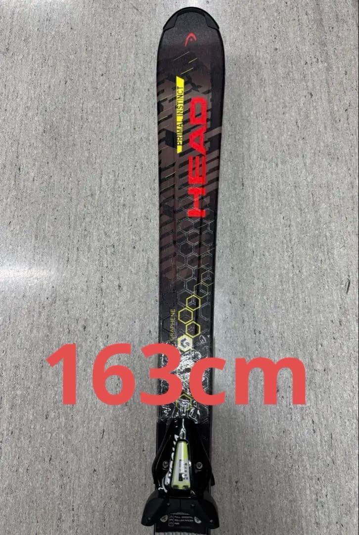 使用少 HEAD PRIMAL INSTINCT 163cm ヘッド スキー板