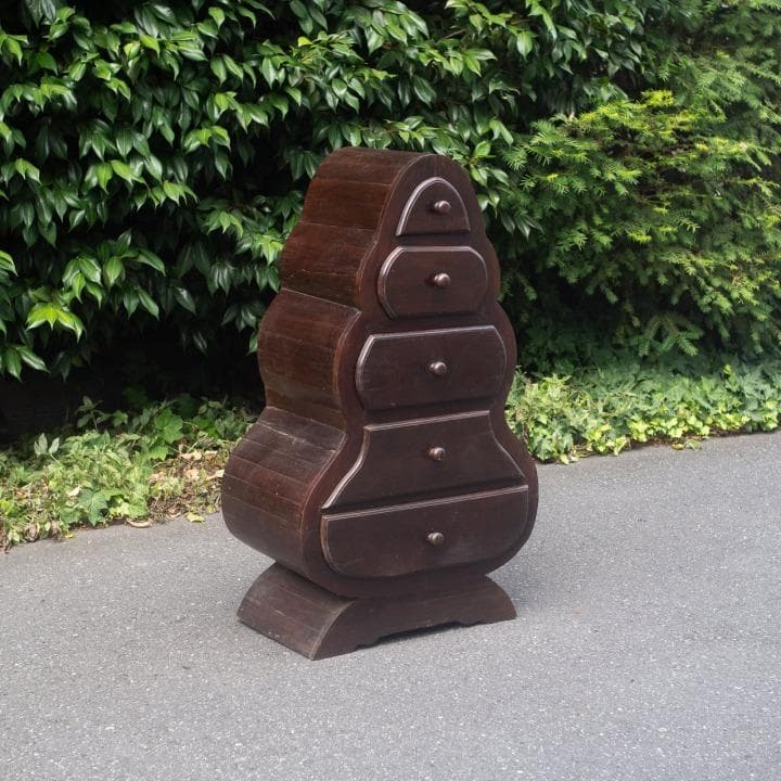 レア 瓢箪チェスト ヴィンテージ 五段チェスト 昭和レトロ