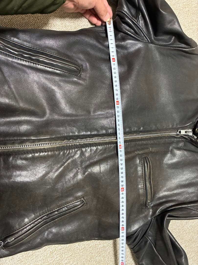 schott 141 シングルライダース（３８）ライナー付き