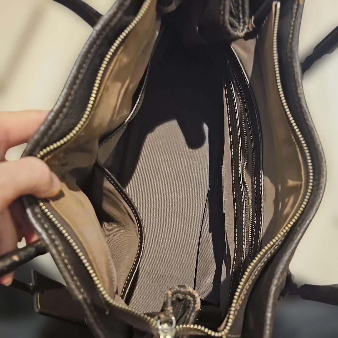 BARNEYS NEW YORK ブラウン　トートバッグ