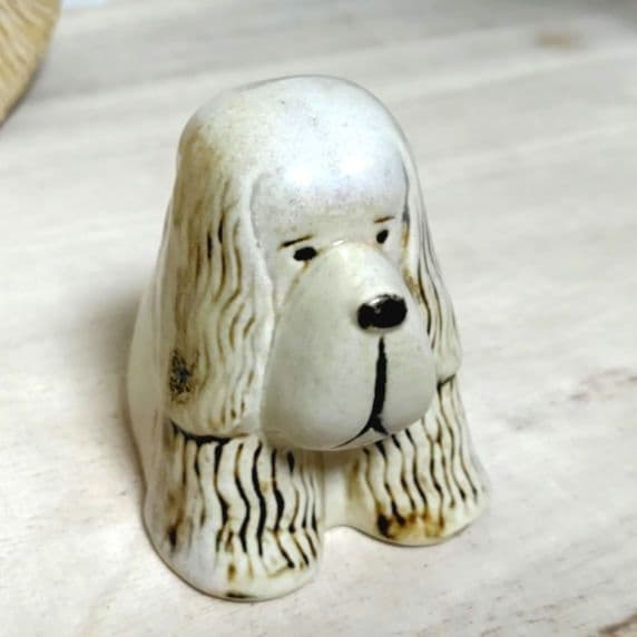 LisaLarson リサ・ラーソン ◇希少 スパニエル 置物 オブジェ 1点