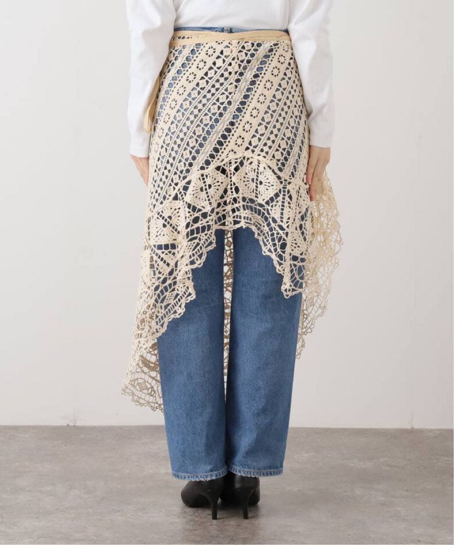 IENA LA Boucle アシンメトリー巻きスカート