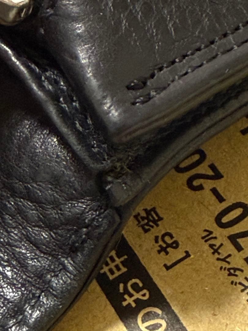 クロムハーツ ワンジップクロスボタンレザーウォレット 1zip WALLET財布