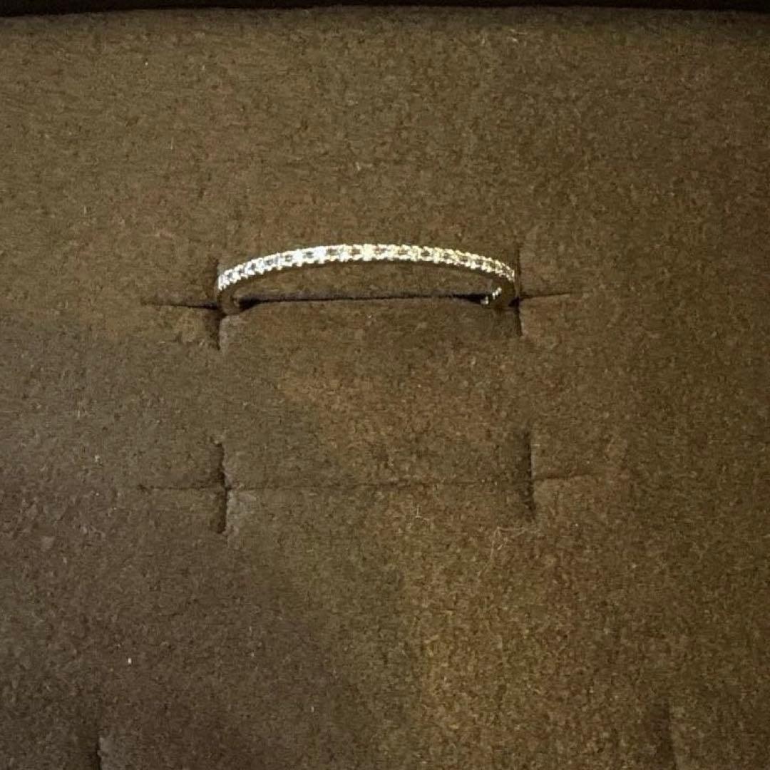 agete k10 ハーフエタニティ ダイヤモンドリング 13号