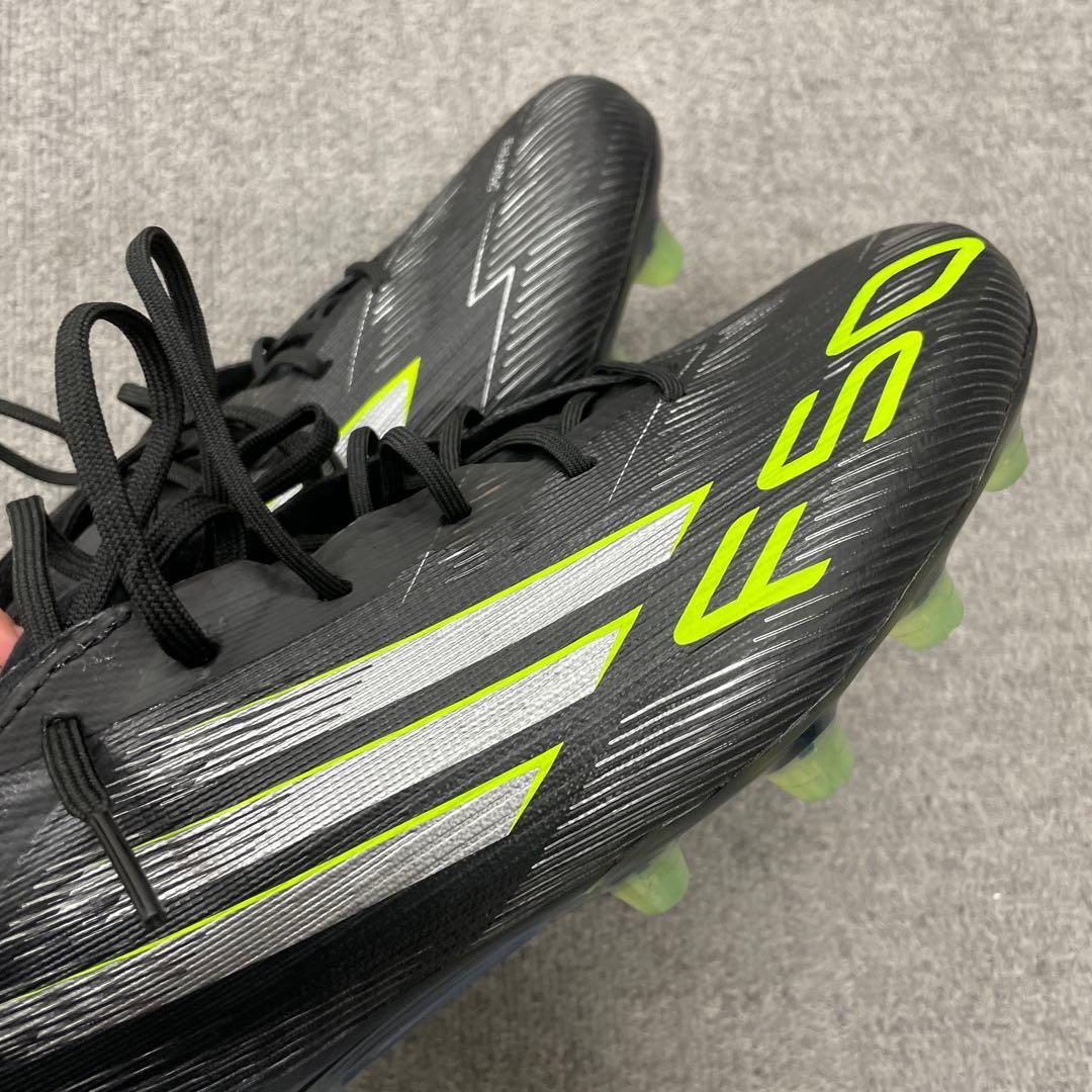 adidas F50 ブラック/イエロー スパイク　26.5 2443