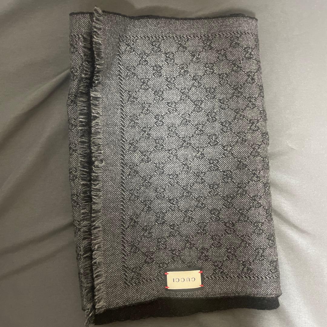 GUCCI マフラー【正規保証❗️返品可能❗️古物有　即日発送限定】