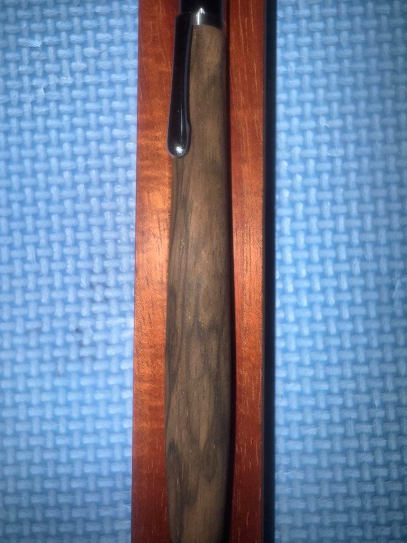 工房楔　黒柿孔雀杢　ペンシル