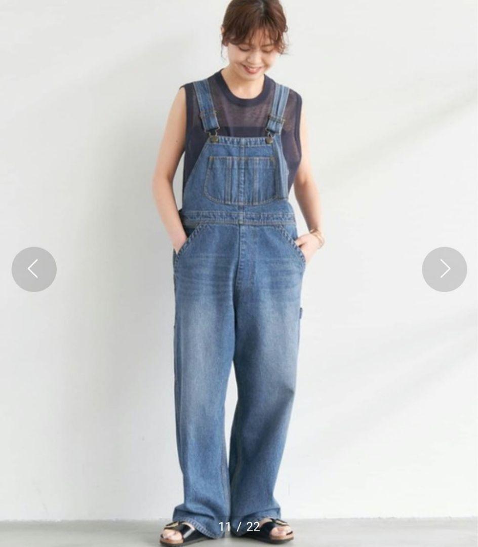 Spick & Span Shiori's デニムサロペット