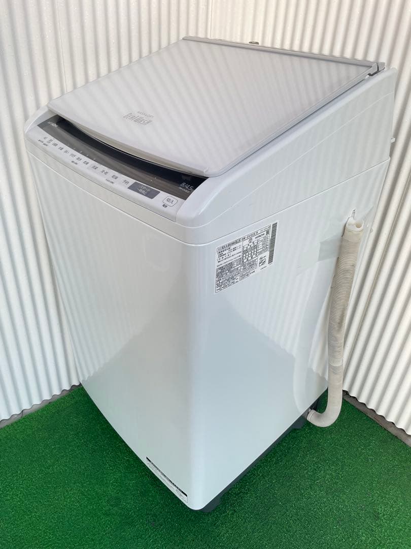 843 日立 ビートウォッシュ 8kg洗濯乾燥機 インバーター AI洗濯搭載