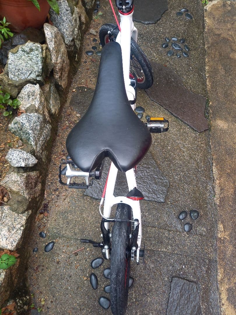 RENULT 折りたたみ自転車 ホワイト14インチ