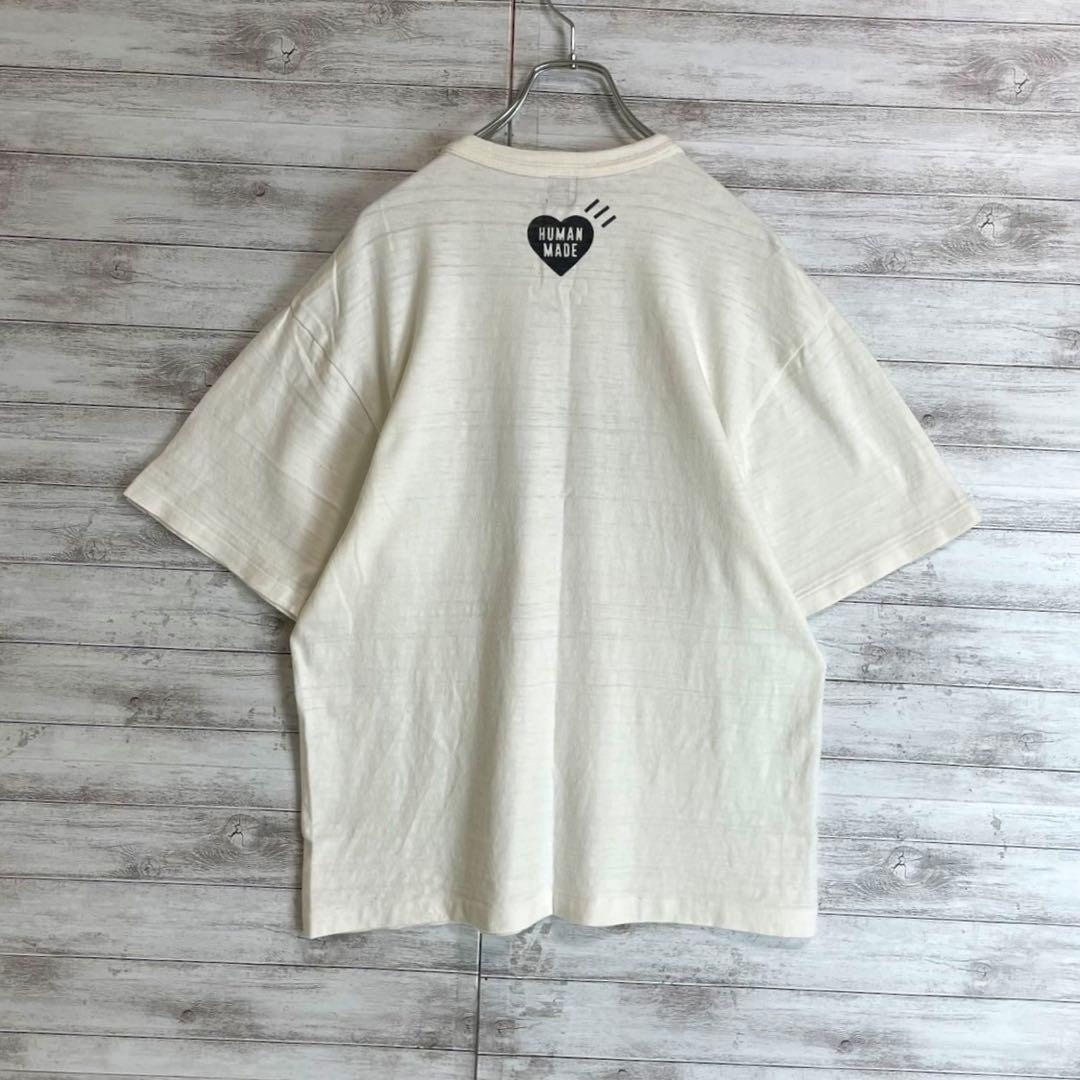 【即完売モデル】ヒューマンメイド⭐︎センター ハートロゴ Tシャツ XLサイズ