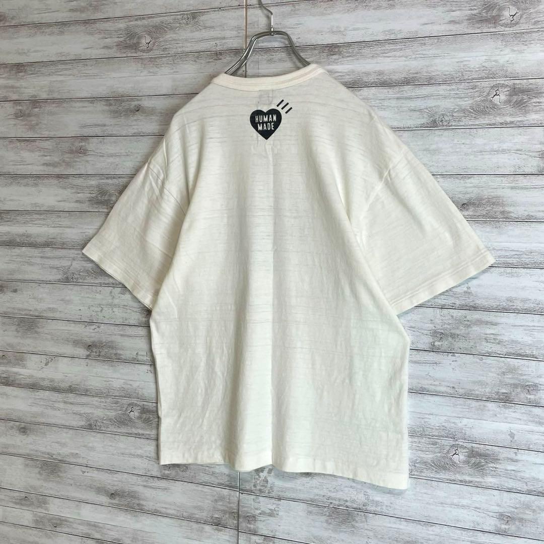 【即完売モデル】ヒューマンメイド⭐︎センター ハートロゴ Tシャツ XLサイズ