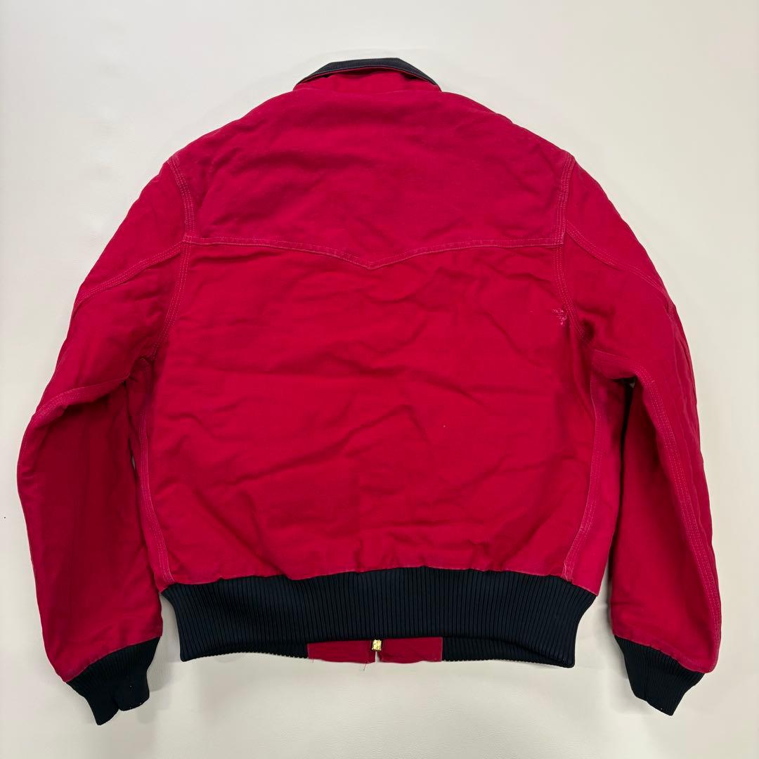 【極上】Carhartt サンタフェジャケット Mサイズ相当 赤 90年代
