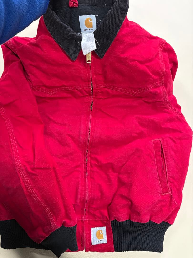 【極上】Carhartt サンタフェジャケット Mサイズ相当 赤 90年代