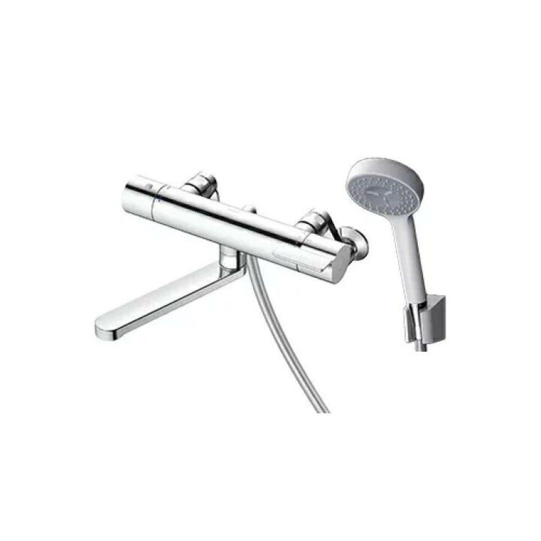 浴室用壁付サーモスタット混合水栓コンフォートウェーブシルバーTBV03401J1