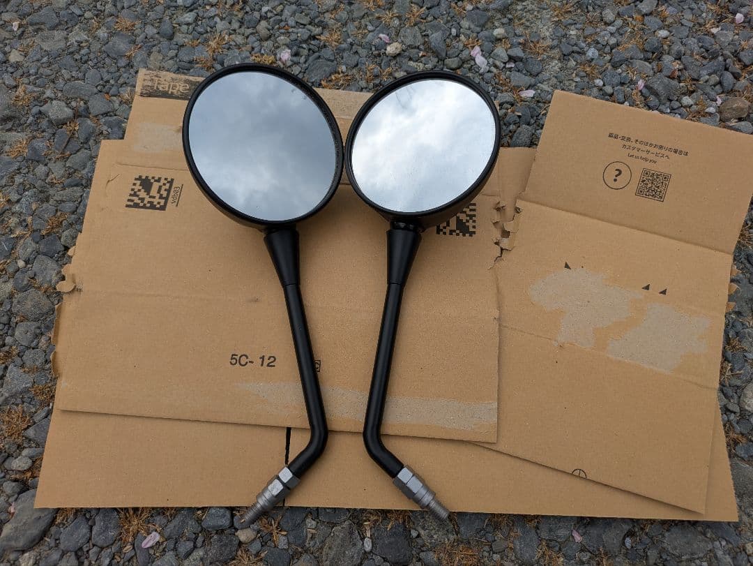 RnineT Scrambler 純正ミラー 2個セット