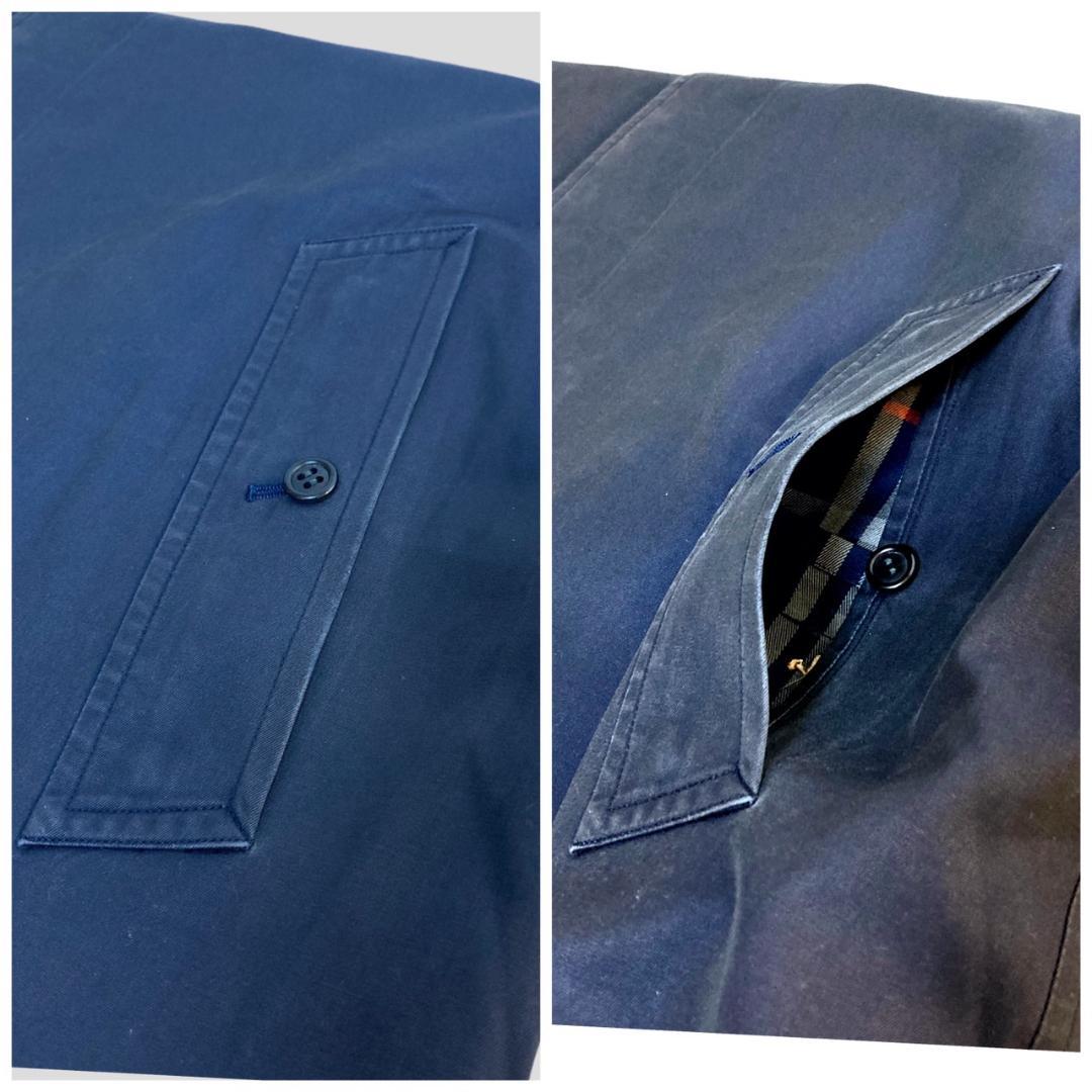 Burberrys バーバリーズ　ロングコート　L　コート　紺　ネイビー　301