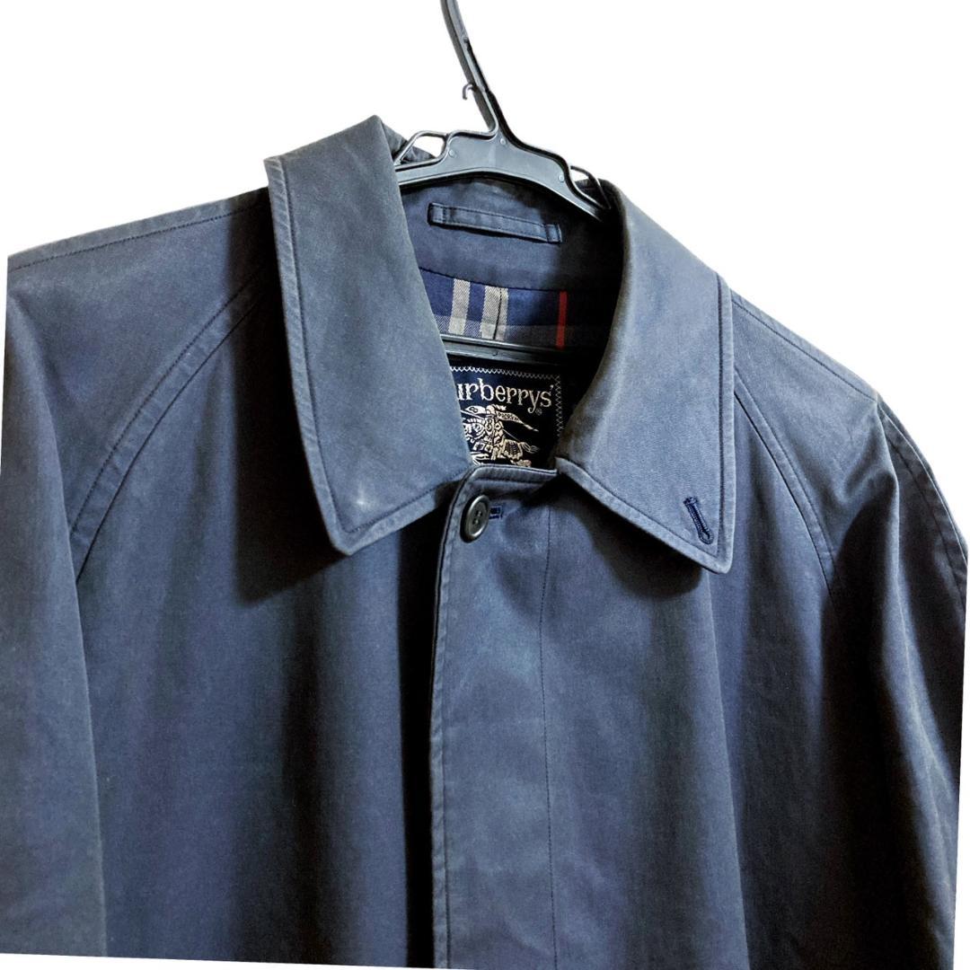 Burberrys バーバリーズ　ロングコート　L　コート　紺　ネイビー　301