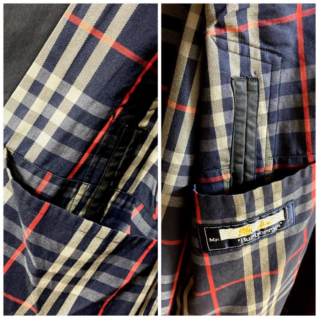 Burberrys バーバリーズ　ロングコート　L　コート　紺　ネイビー　301