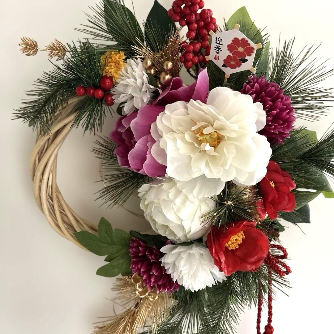 ＊daffy&stella＊　フラワーリース＊　　クリスマスリース