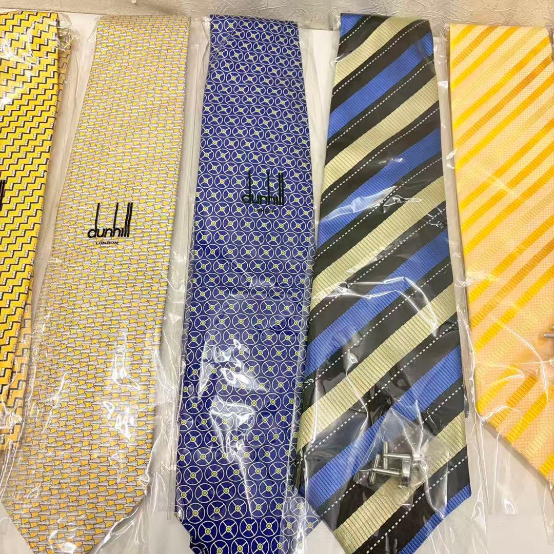 新*者様 【6枚まとめ売り】未使用 ネクタイ D unhi l l ダンヒル ×