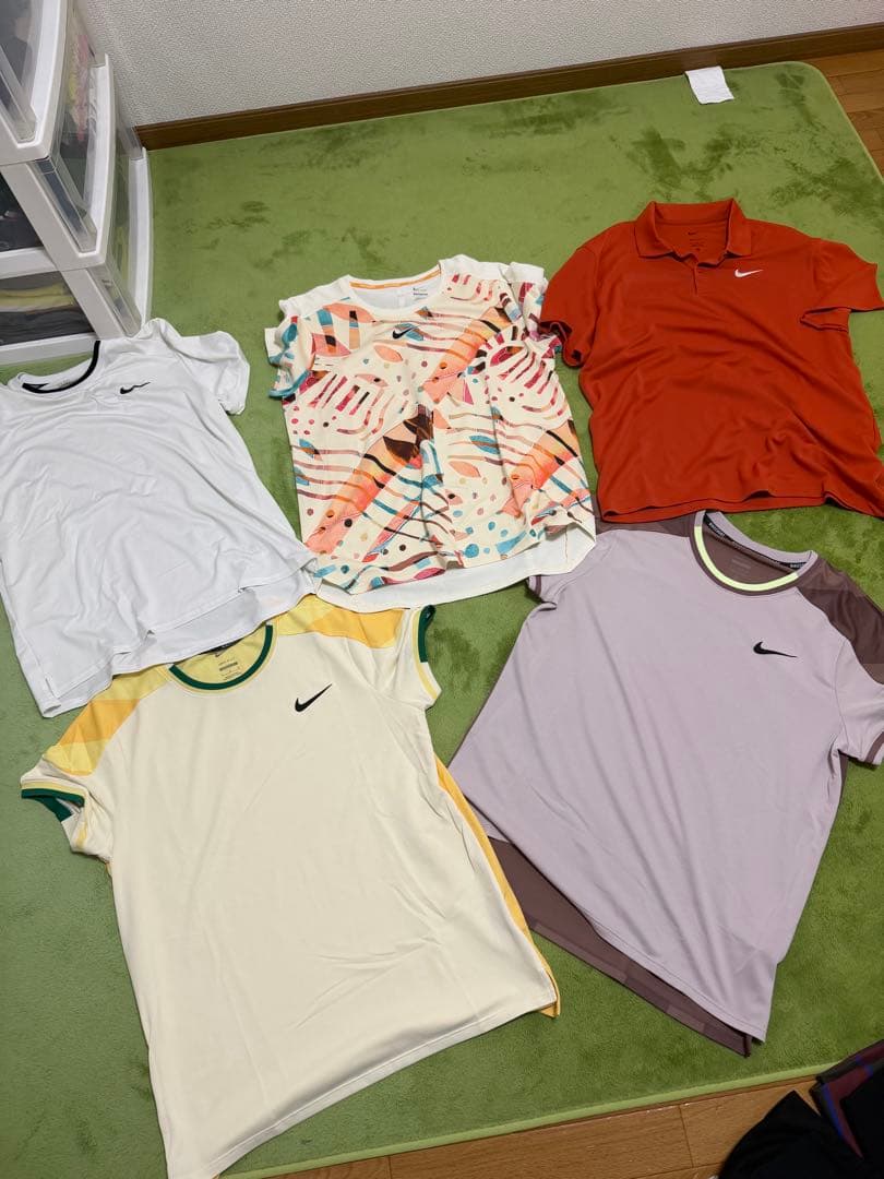 【希少】NIKE テニスウェア5枚セット&ジャケット　アルカラス　シナー着用