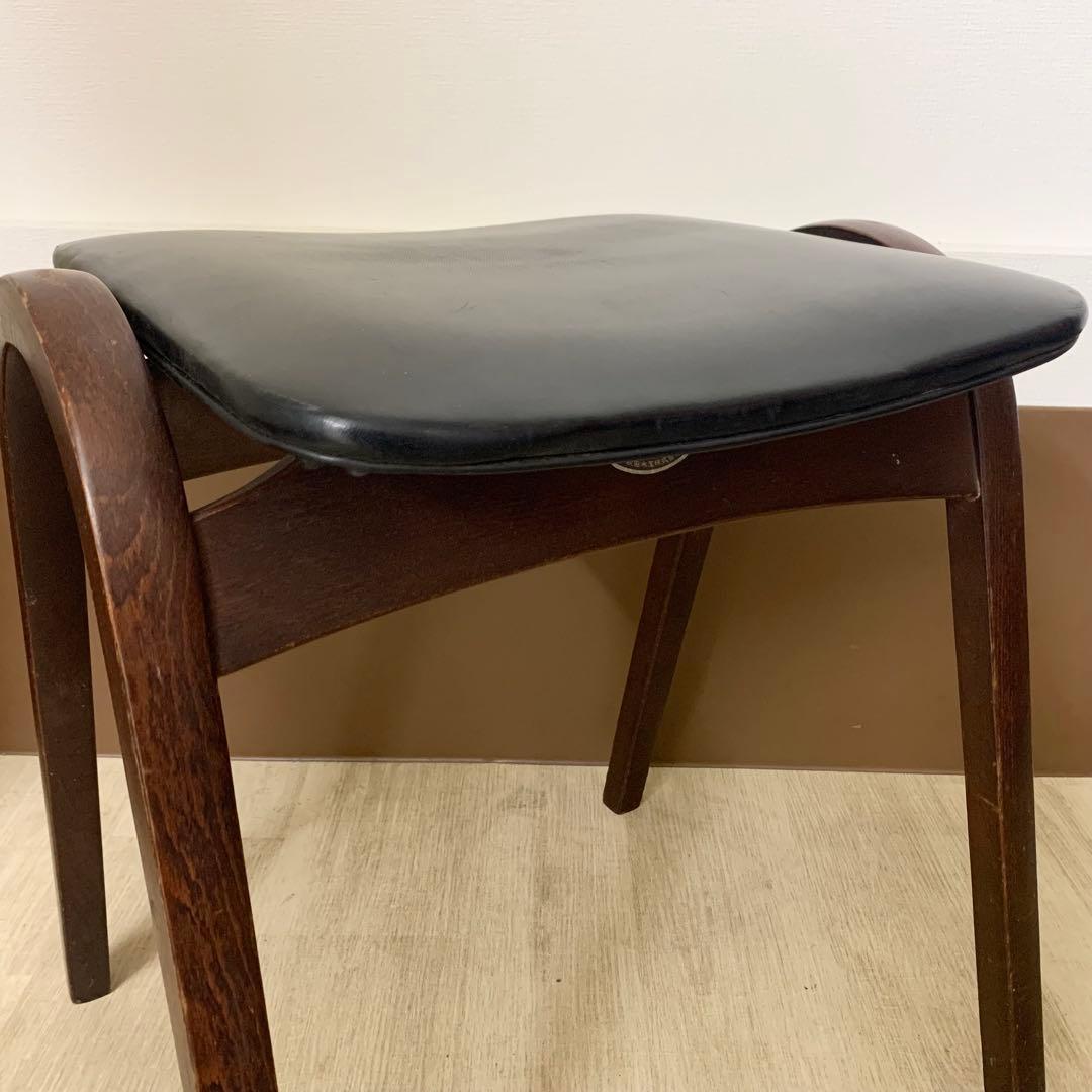 秋田木工 スタッキングスツール ブラック