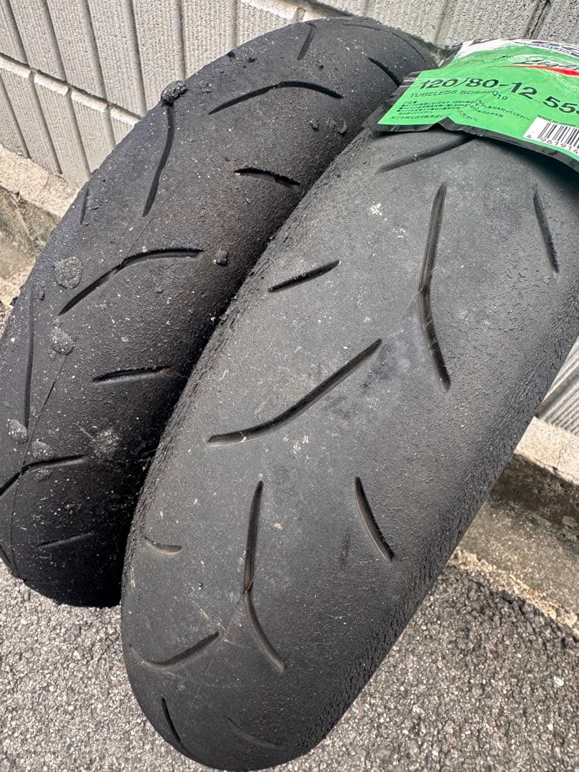 BRIDGESTONE BT601ss 25年製ハイグリップタイヤ セット