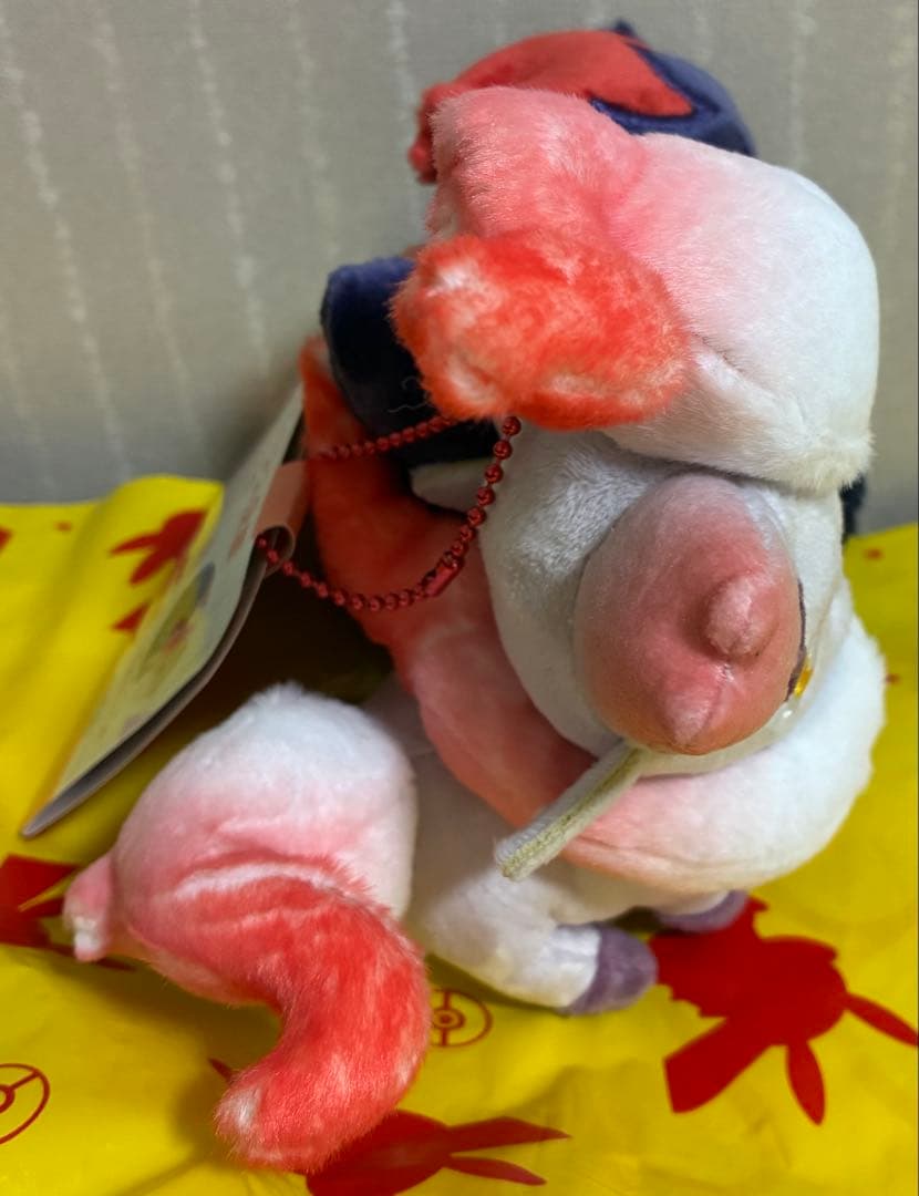 【新品】 磁石でくっつくペアマスコット にたものどうし ゾロア＆ヒスイゾロア