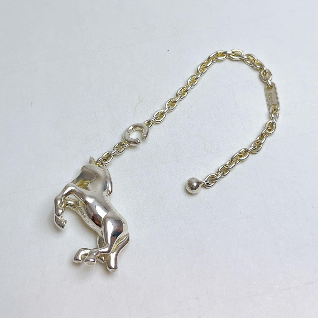 エルメス　ホース　キーリング　キーホルダー　アーネダンス　925