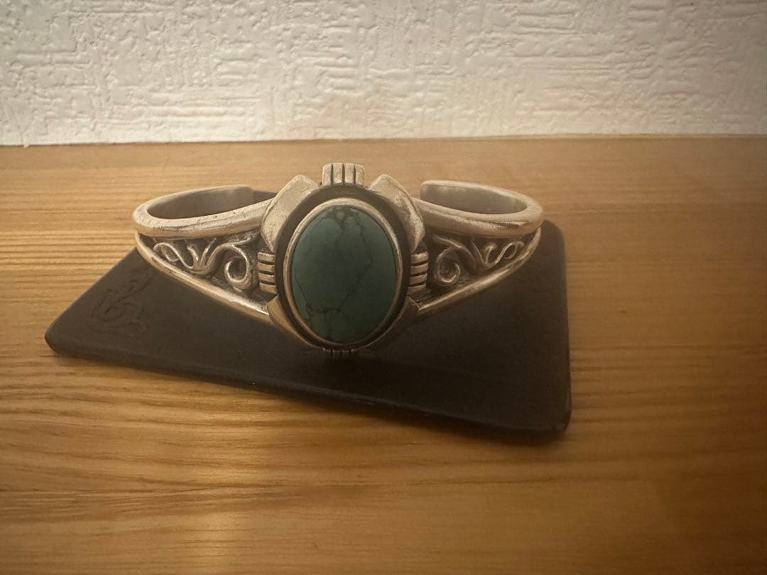 SAAD ターコイズ バングル　シルバー925