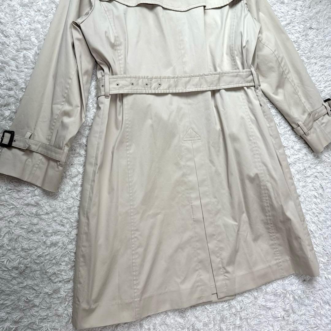 未使用タグ付 23区 ウールライナー付 トレンチコート 44 大きいサイズ