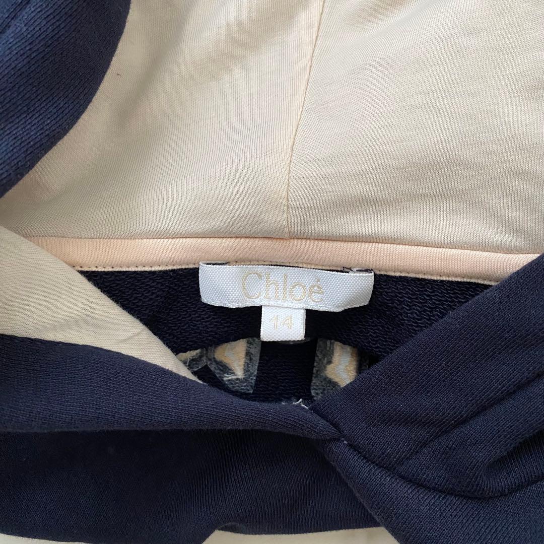 ✨極美品✨Chloe クロエ　ロゴワンピース　スウェットワンピース　160cm