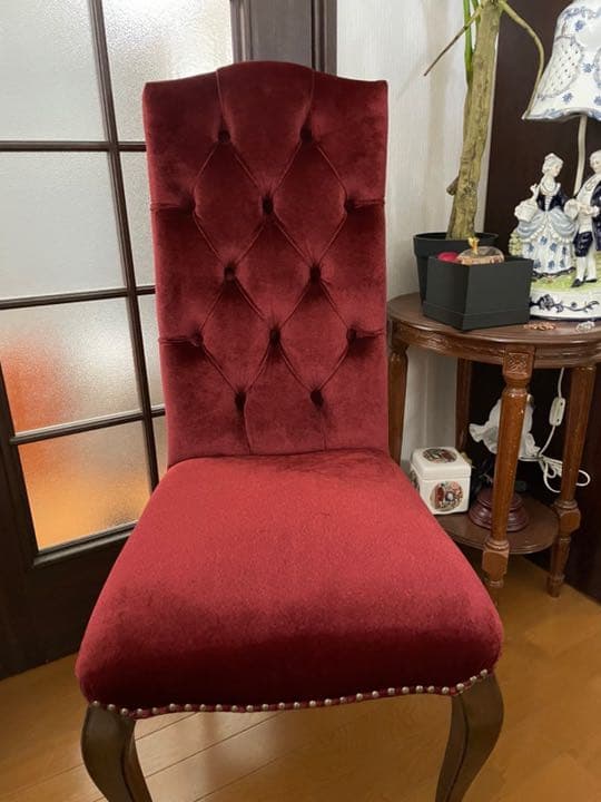 新品同様 イタリア製 猫脚 チェア　ヴィンセント