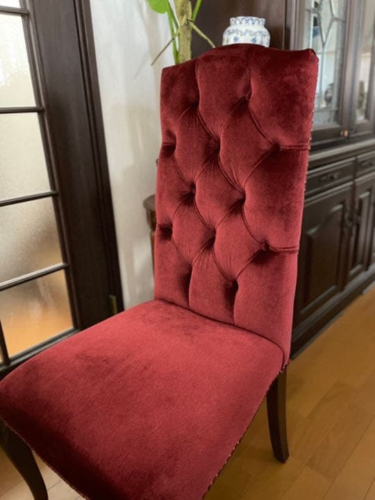 新品同様 イタリア製 猫脚 チェア　ヴィンセント