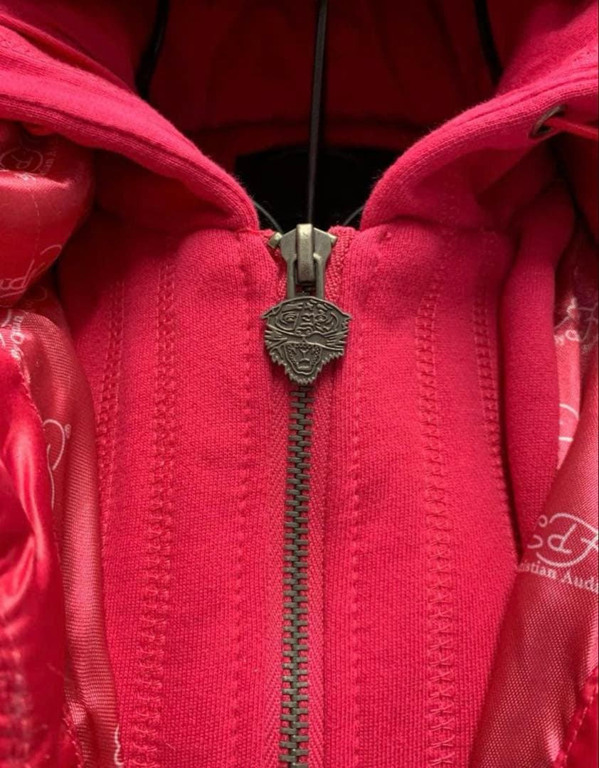 ed hardy ダウン アウター PINK y2k グランジ 平成