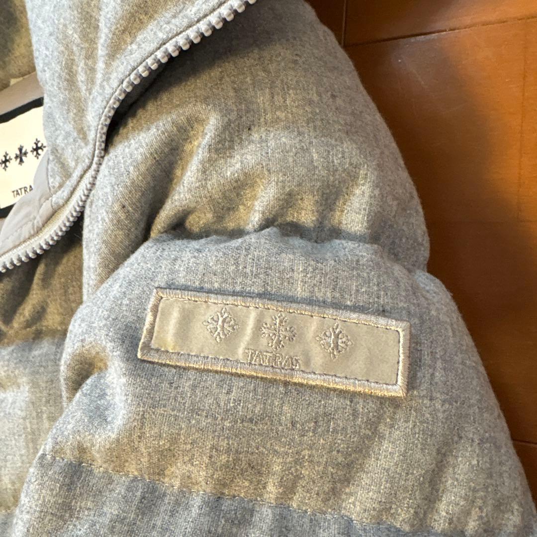 TATRAS グレー キルティングダウンジャケット