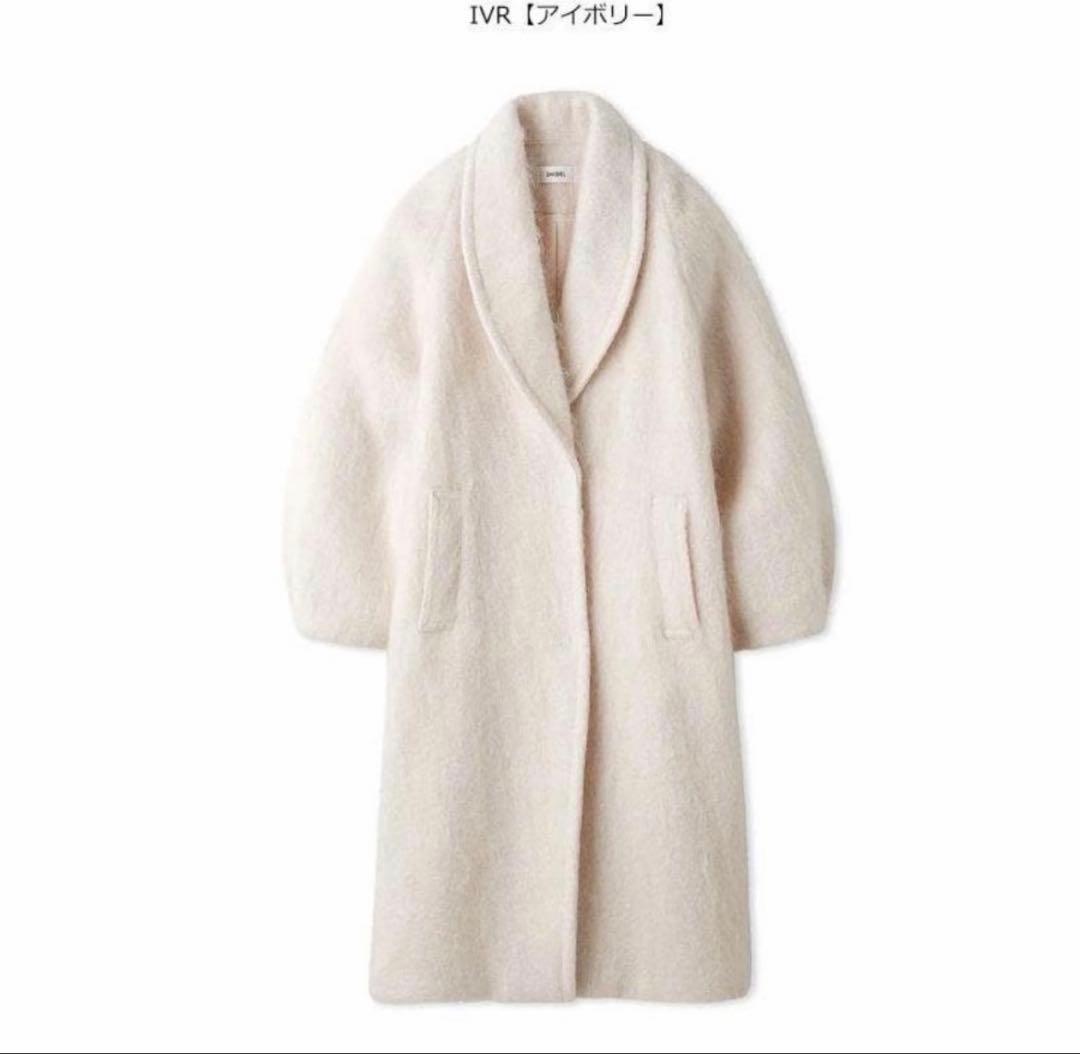 スナイデル 2024 シャギーロングコート　snidel 0