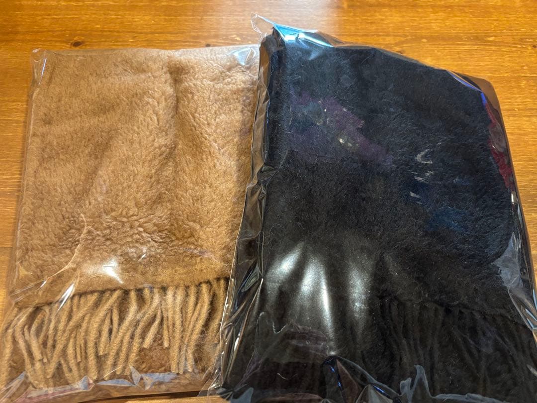 MAX MARA☆テディベアストールマフラー(ブラック)